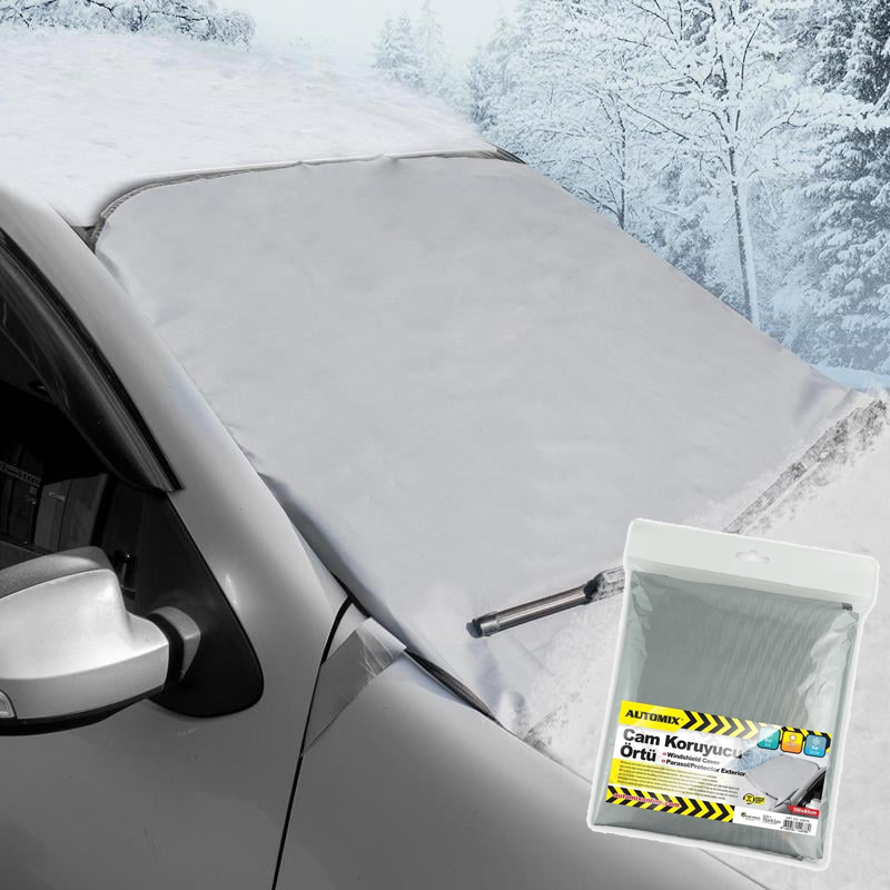 WINDSHIELD PROTECTIVE COVER METALIZED 150X85CM