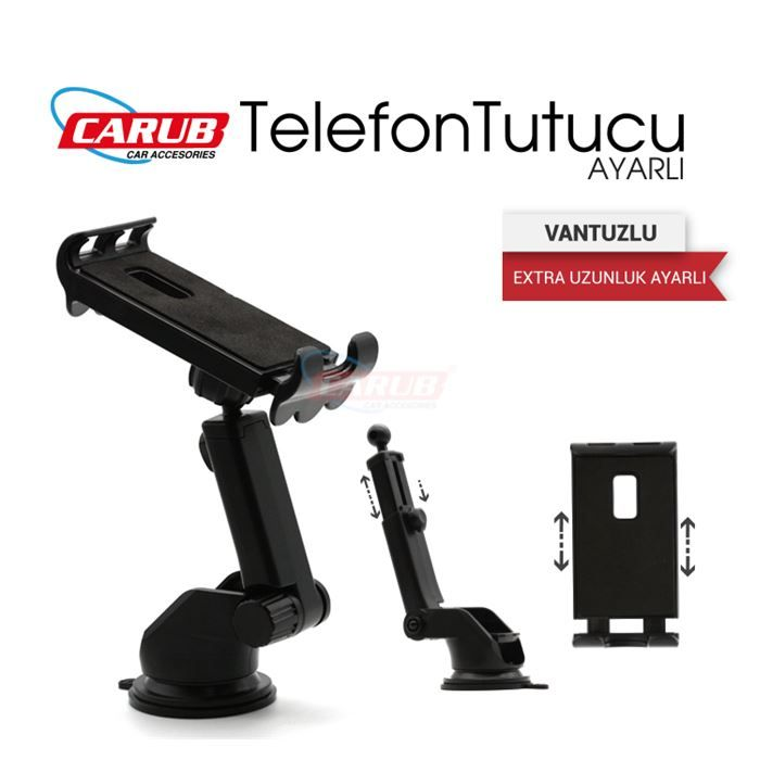TABLET - TELEFON TUTUCU KIZAKLI AYARLI VANTUZLU