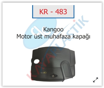 MOTOR UST KORUMA KAPAGI CLIO II-KNG II-DACIA LOGAN-SANDERO 1.5 DCI K9K
