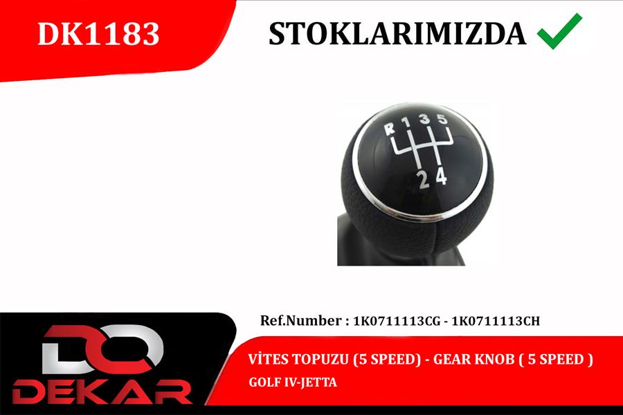 VİTES TOPUZU 5 İLERİ GOLF IV-JETTA