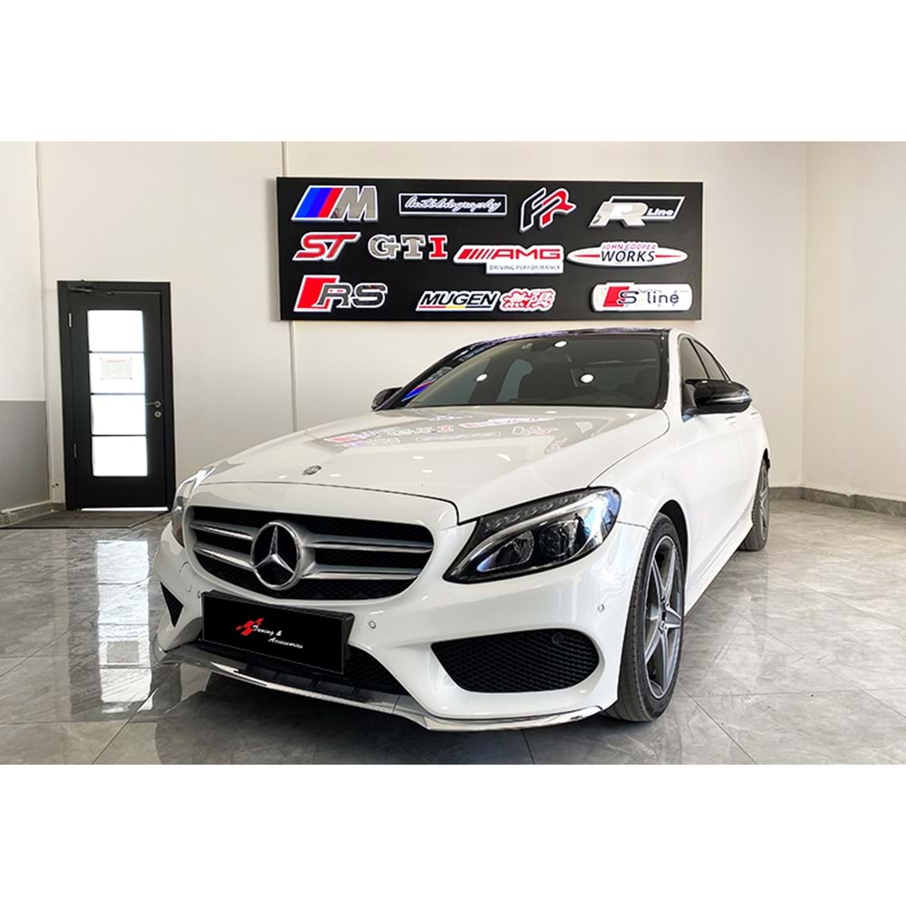 MERCEDES W205 15-19/W213 17-20 / GLC X253 15-20 YARASA AYNA KAPAĞI P.BLACK